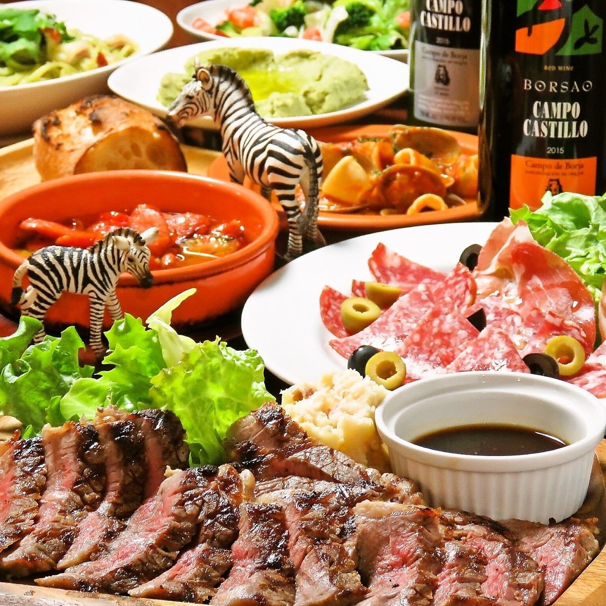 女子会コース3500円(税抜)★お喋りしながら3時間飲み放題♪