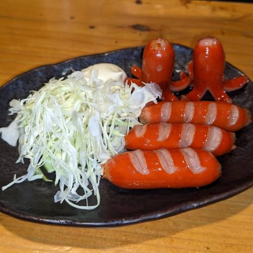 赤いウインナー
