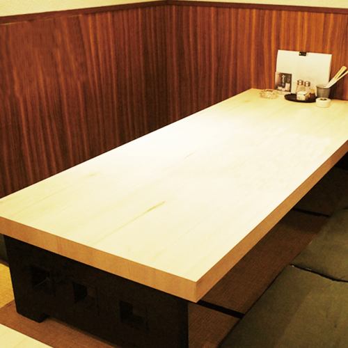 ゆったり個室もご用意！団体も歓迎