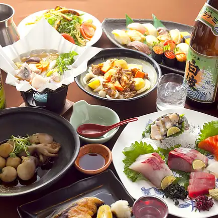 【季節限定】ホタルイカ/さわら味噌焼き/寿司/そば★旬の味覚コース★飲み会ご宴会歓迎会5000円
