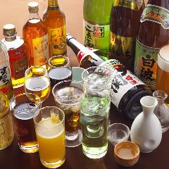 【無限暢飲單品】120分鐘無限暢飲所有飲料1,320日元★生啤酒也OK！