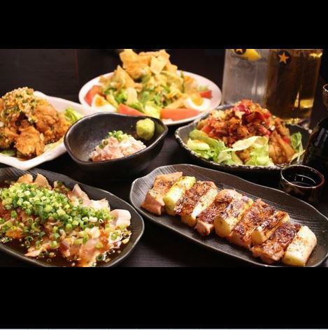 Perfect for banquets! [Chicken Yakitori Course] All 10 items + 2 hours with all you can drink ★