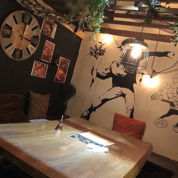 [Reservation required] Cute private rooms are popular seats for 6 to 10 people ★ The stylish space raises the tension.The food and space are carefully crafted, so there is no doubt that it will look great on SNS.[Private room, girls-only gathering, birthday, anniversary, all-you-can-drink, fashion, wine, astronomical hall, Higashisengokucho]