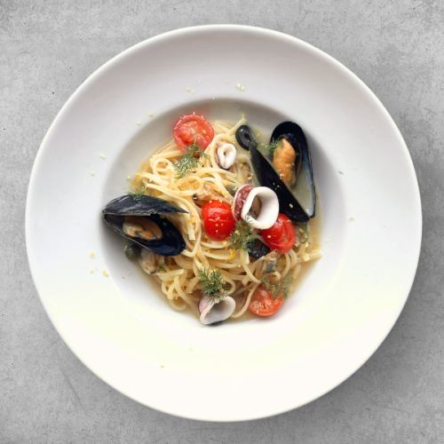 【油汁】檸檬油意麵-地中海風味