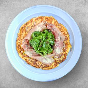 帕瑪火腿煎蛋餅