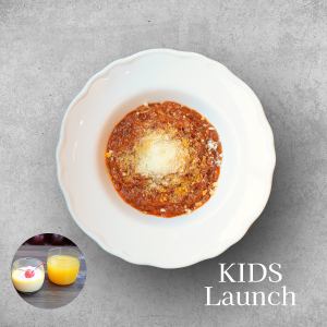 お子様ミートソースパスタ