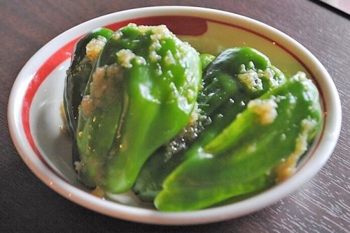 [Single grilled vegetables] Green pepper