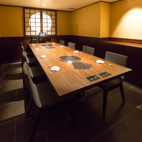 [For welcoming and farewell parties] Private rooms are available for large groups, accommodating up to 19 people!