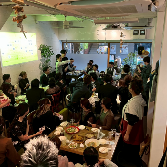 【結婚式2次会など】メッセージ付ホールケーキ＋料理＋特典＋飲み放題★2H貸切プラン3500円