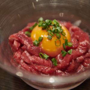 日本黑牛肉生魚尾