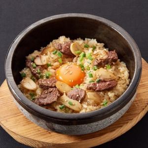 石烤大蒜飯