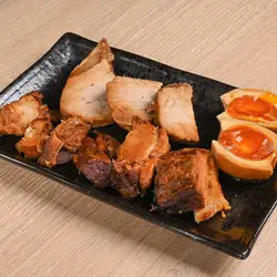 Mixed char siu platter