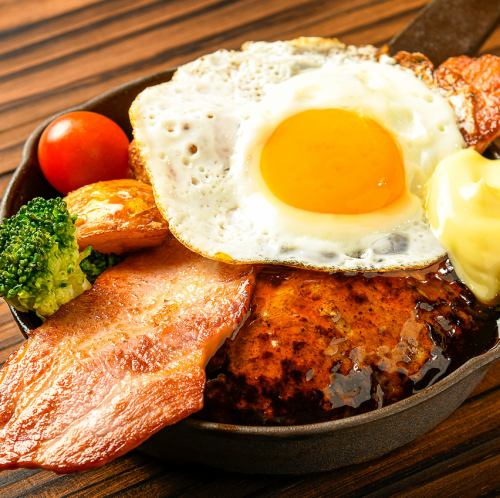 ベーコンてりたまハンバーグ (200g)