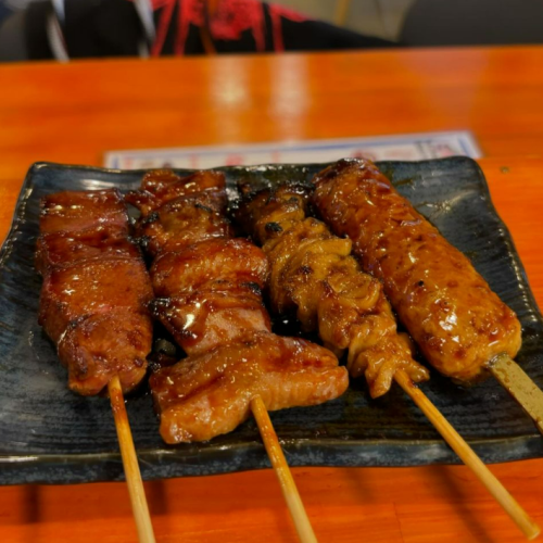 Yakiton made with domestic pork