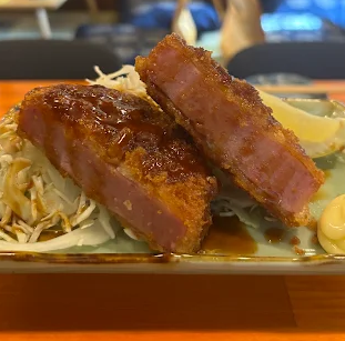 厚切りハムカツ