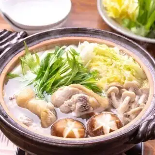 [Special Selection - Premium Chicken Feast] 10 dishes including grilled local chicken thigh, choice of hot pot, and 3 kinds of seasonal fresh fish ◆ 3-hour all-you-can-drink included 6,000 yen