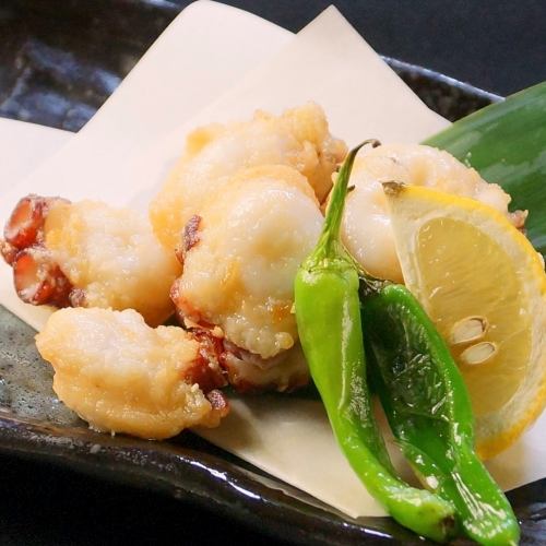 Deep-fried octopus