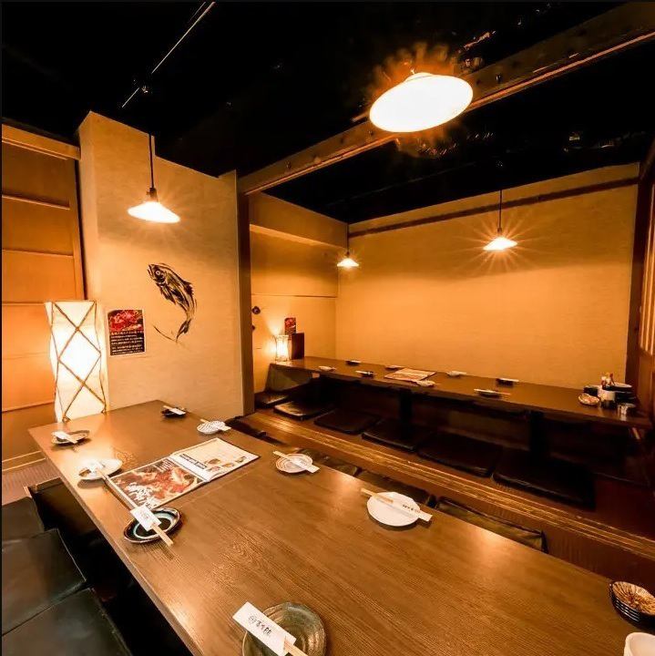 【最大60名様まで】10名様以上も個室でご案内OK♪