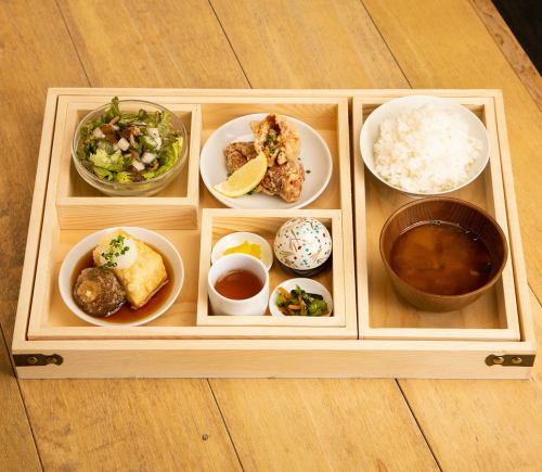 [TSUKUMO set meal] TSUKUMO set meal with the theme of "healthy picky eating" where you can fully customize the entire set menu♪