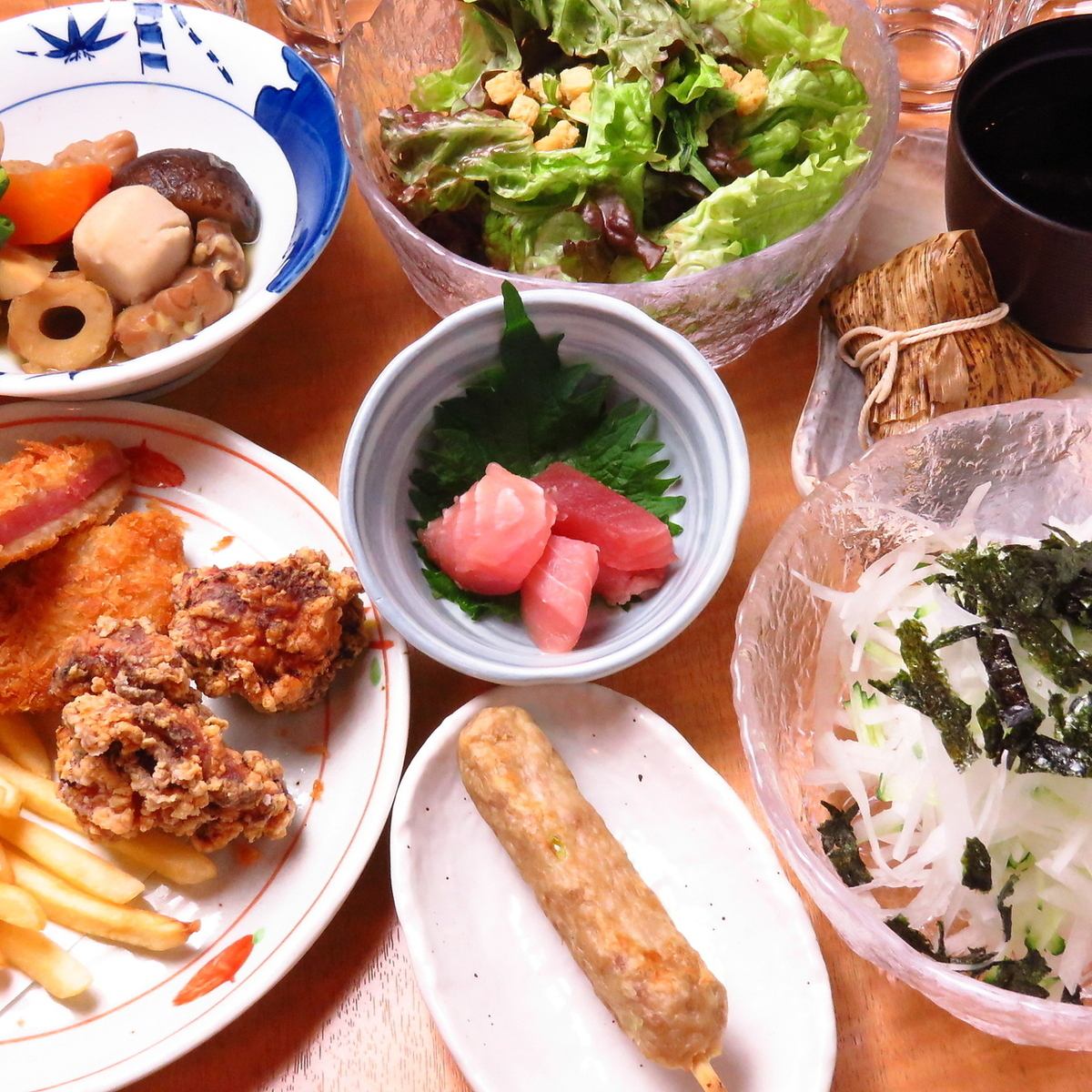 3500円で2時間飲み放題付きのコースをご用意しております♪