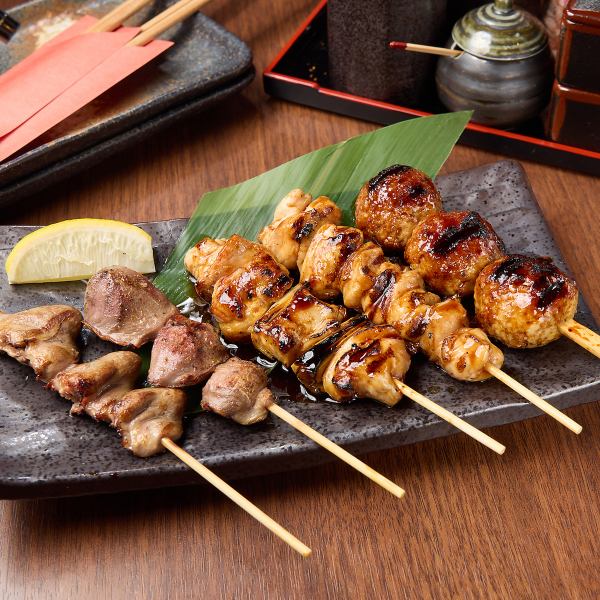 【数量限定◎】希少部位も楽しめる◎絶品焼き鳥で一杯いかが？