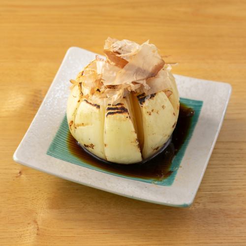 丸ごとっ！トロトロ玉ねぎの炙り焼き