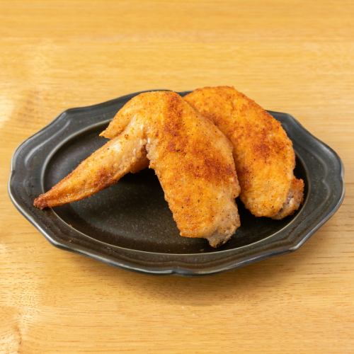 手羽先の唐揚げ　スパイシーガーリック