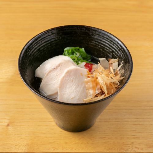 鶏出汁香る梅茶漬け