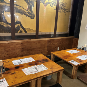 広々とした店内を貸切可能！最大75名様までご利用いただけます◎ぜひ大規模なご宴会にご活用ください。貸切のご予約や詳細についてはお気軽にお問合せくださいませ。