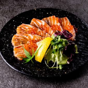 Norwegian salmon carpaccio