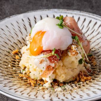 Tabletop-style potato salad