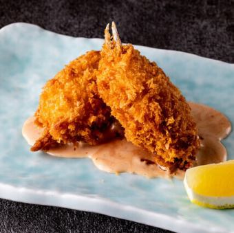 Crab claw cream croquette