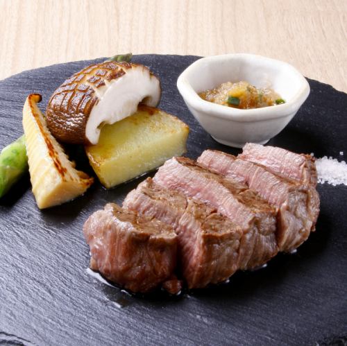 Meat kaiseki that emphasizes the meat