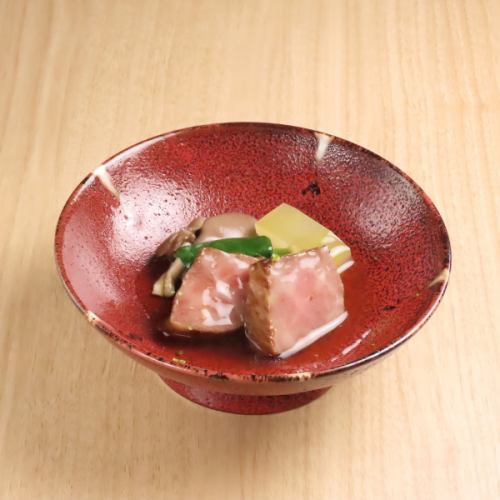 燒烤食品“美瑛牛肉三角玫瑰元蒸”