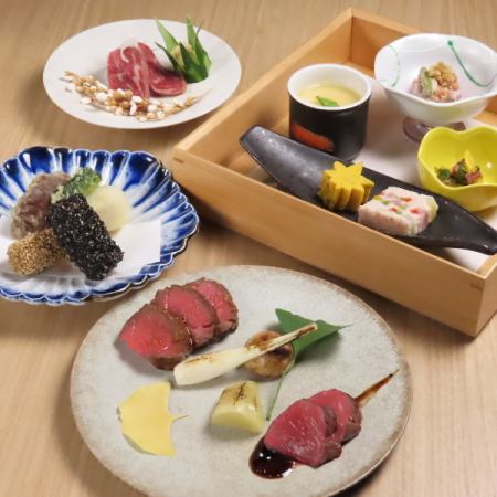 6月限定【紫陽花（あじさい）】料理九品8800円