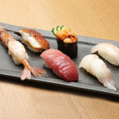 特色寿司6件