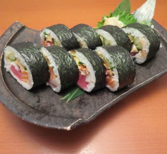 海鲜寿司卷