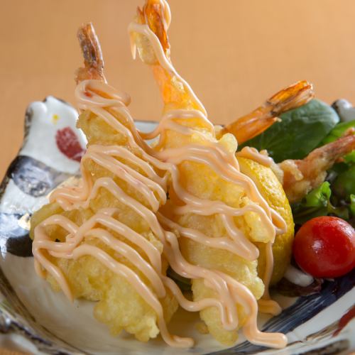 shrimp tempura mayonnaise