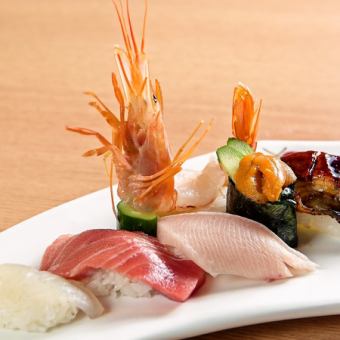 6 pieces of itamae nigiri sushi