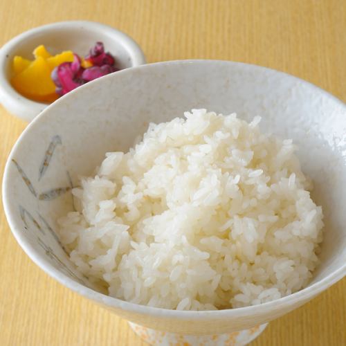 Rice (with pickles)
