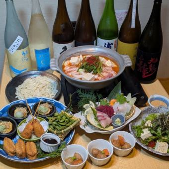 仅限8月、9月、10月：标准无限畅饮“Nigiwai套餐”4,500日元⇒使用优惠券4,000日元