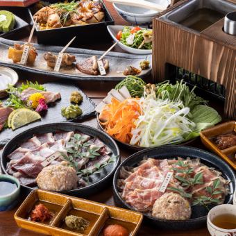 贅沢な旨みの饗宴14品 ズワイ蟹と名古屋コーチンコース