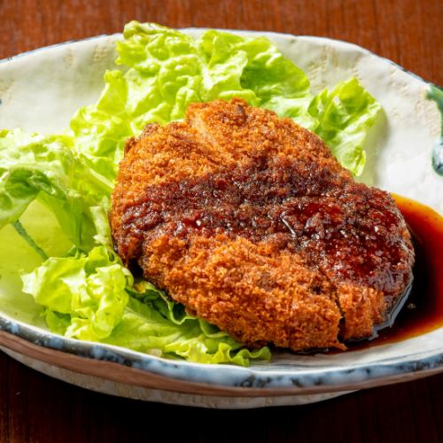 名古屋コーチンのメンチカツ