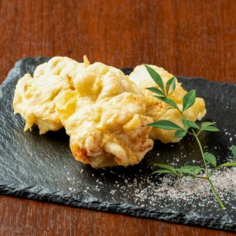 名古屋コーチンの天ぷら