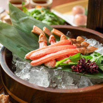 【鍋の追加食材】ズワイガニ3本