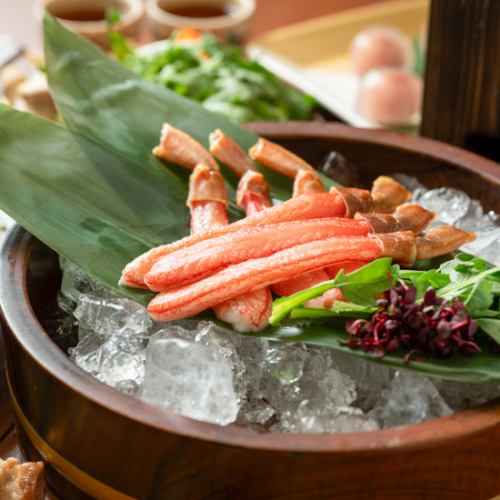 【鍋の追加食材】ズワイガニ3本
