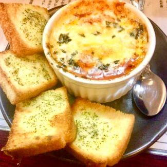 ポテトとトマトのオーブンチーズ