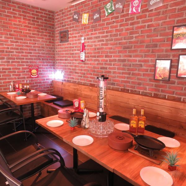 【CAFE'MUNCHIES】で女子会×宴会×貸切パーティなど！！ここでしか味わえないメニューやオシャレな雰囲気はパーティを一層盛り上げるに違いない！！アメリカンとメキシカンをミックスさせた料理『TEX・MEX』是非ご賞味あれ！！千葉×女子会×千葉中央×貸切×宴会×オシャレ