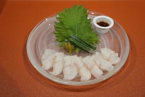 浜名湖産うなぎ刺身