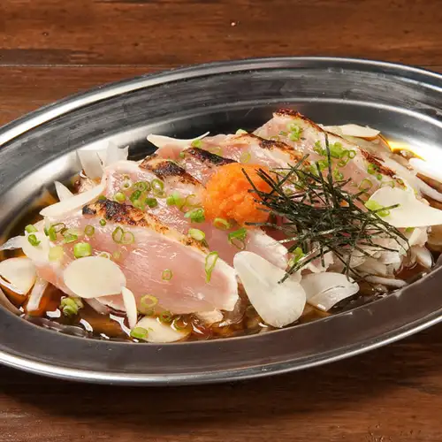 特製むね肉のタタキ 土佐造り風